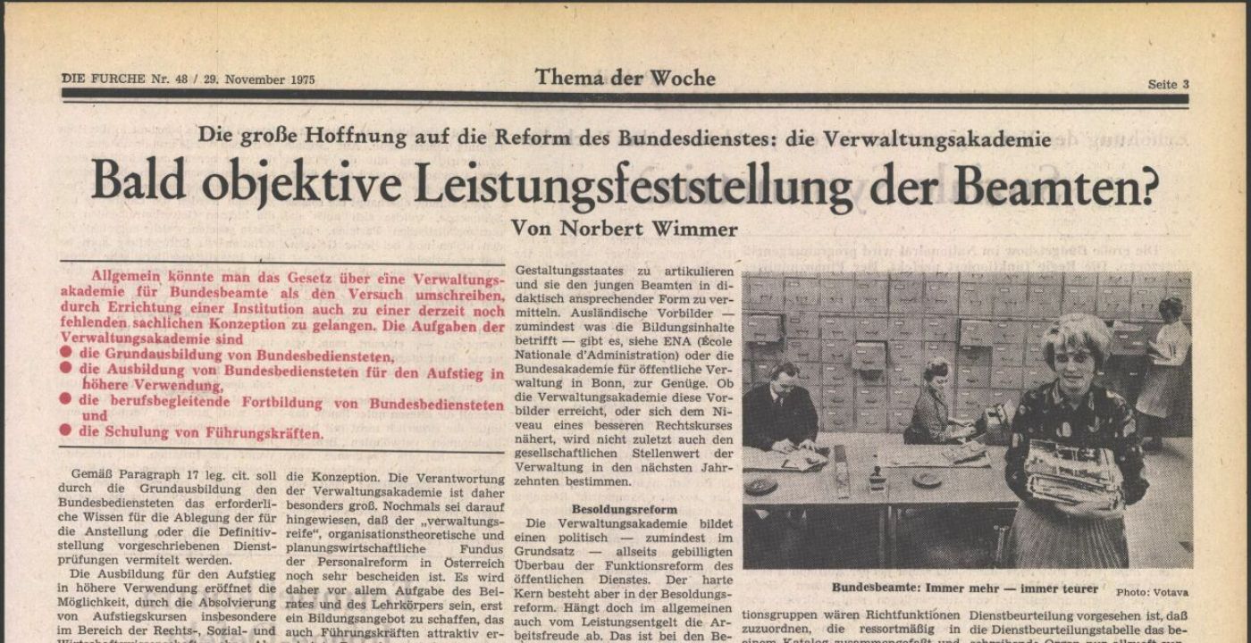 Die Furche (29.11.1975)
