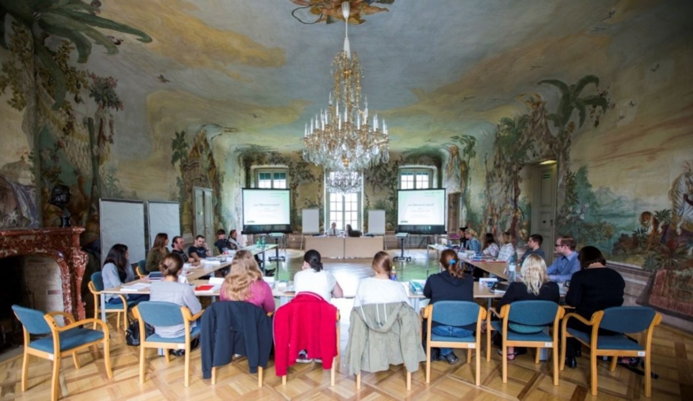 Der Freskensaal im Schloss Laudon