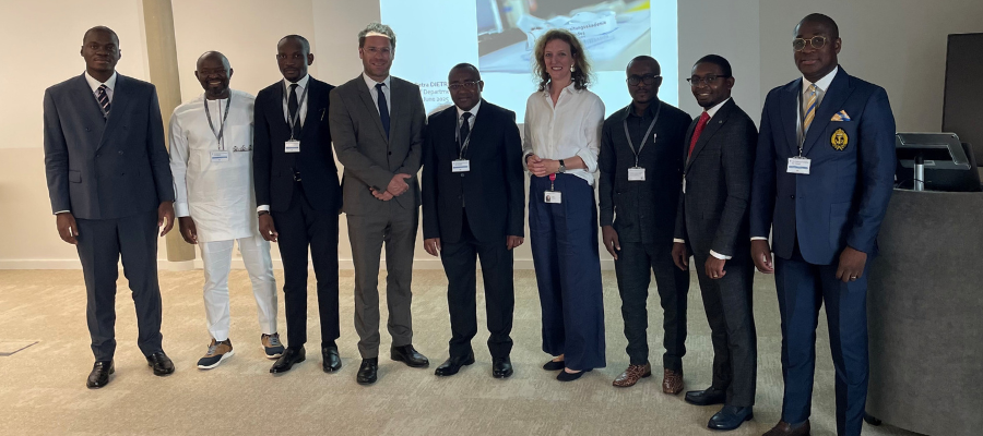 Delegation aus Kamerun mit der Leiterin der VAB und Sektionschef der Sektion 3